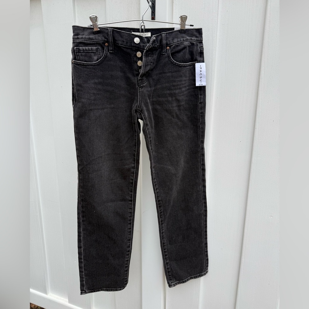 PacSun Sleek Black Low Rise Women's Jeans